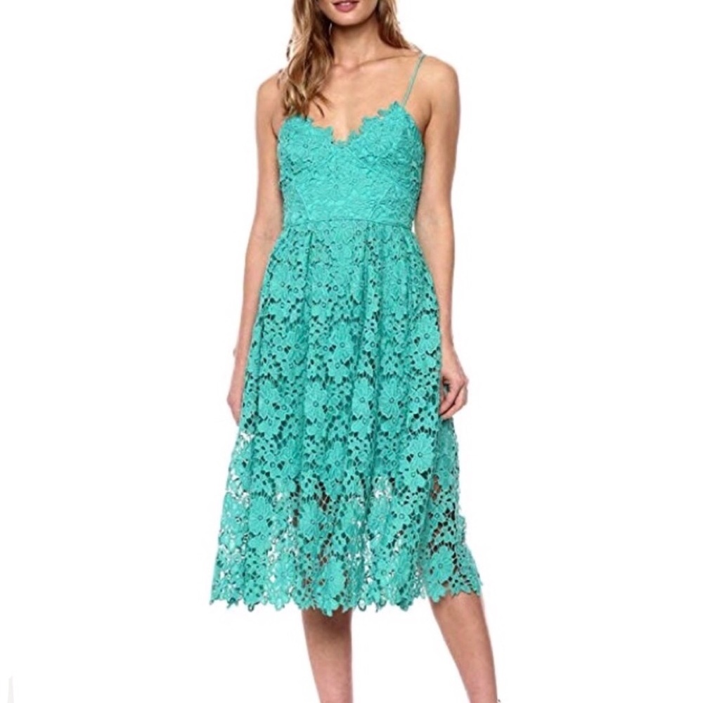 Anthropologie Renata Lace Dress By Donna Morgan
